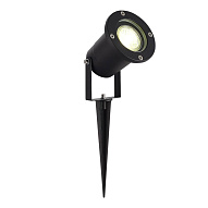 SL9014.425.01 Светильник уличный наземный ST-Luce черный GU10 1*50W ГАРО 500_191_2950120
